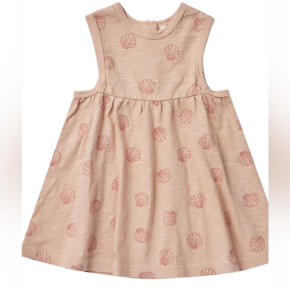 Rylee &cru seashells dress with matching bloomers NWT